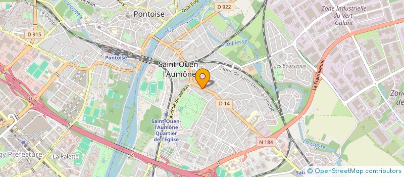 localisation de l'entreprise DU 40 AV DU GAL DE GAULLE 95 SAINT OUEN L AUMONE  SAINT-OUEN-L'AUMONE