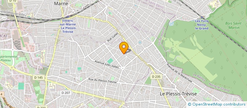 localisation de l'entreprise DU 42 AV. EUGENIE A CHAMPIGNY SUR MARNE  CHAMPIGNY-SUR-MARNE