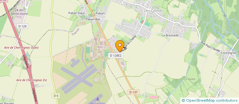 localisation de l'entreprise DU 44 RUE DU CHENE à LES GONDS