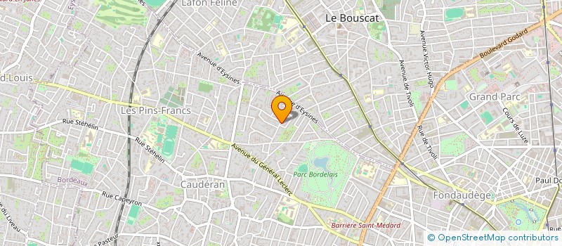 localisation de l'entreprise DU 49 BOULEVARD ANTOINE GAUTIER  BORDEAUX