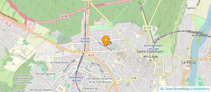 localisation de l'entreprise DU 49 ROBESPIERRE  SAINT-GERMAIN-EN-LAYE