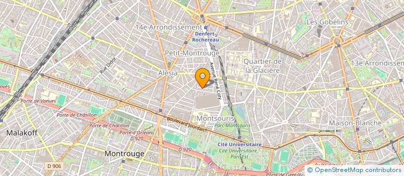 localisation de l'entreprise DU 5 JUILLET  PARIS