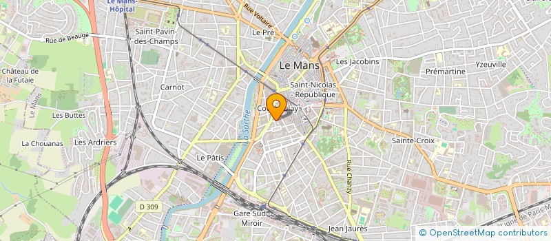 localisation de l'entreprise DU 5 RUE DU TRENTE TROISIEME MOBILES à LE MANS