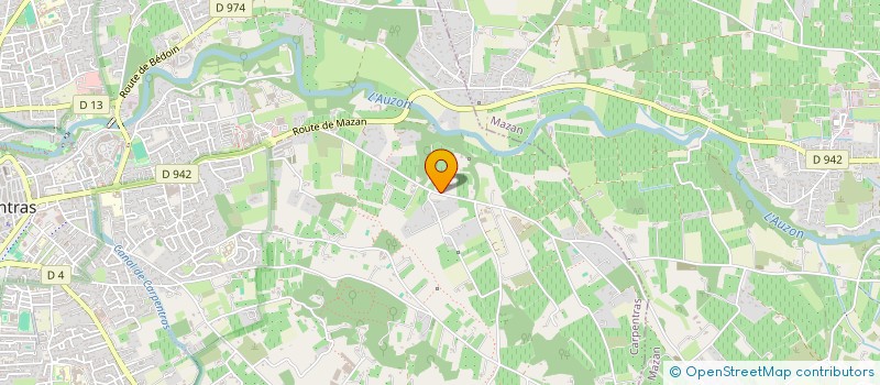 localisation de l'entreprise DU 5EME SOLEIL  CARPENTRAS