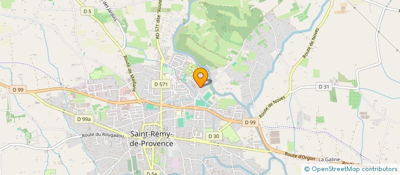 localisation de l'entreprise DU 7 BIJOUTIERS  SAINT-REMY-DE-PROVENCE