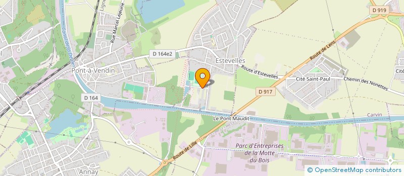 localisation de l'entreprise DU 9 A ETEF  ESTEVELLES