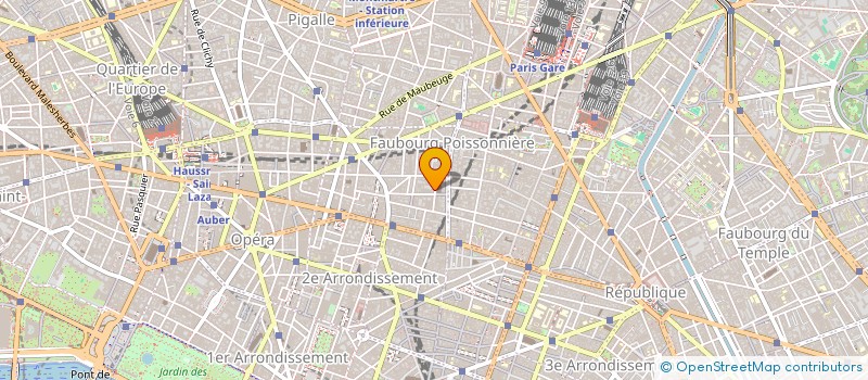 localisation de l'entreprise DU 9 RUE CONSERVATOIRE  PARIS