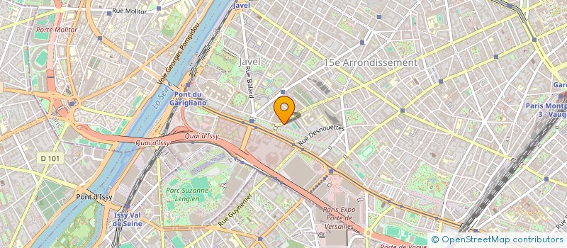 localisation de l'entreprise DU BAC  PARIS