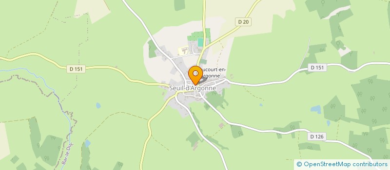 localisation de l'entreprise DU BAS DE MONT à NUBECOURT