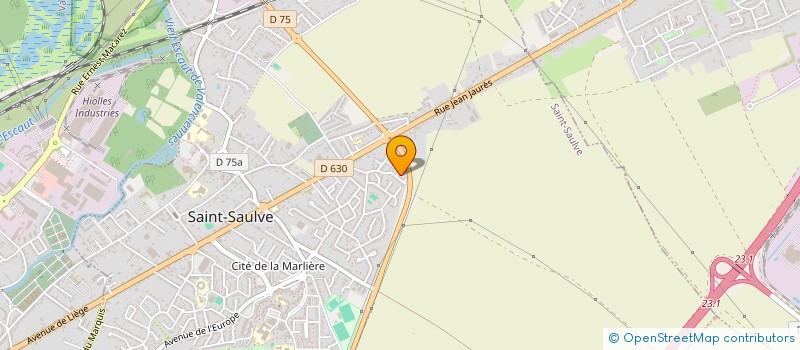 localisation de l'entreprise DU BAS MARAIS  SAINT-SAULVE