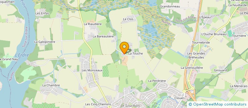 localisation de l'entreprise DU BAS PAYS à CARQUEFOU