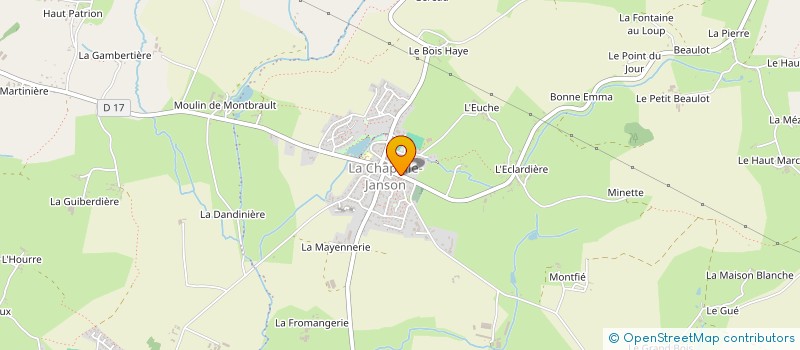localisation de l'entreprise DU BAS RALAY à SAINT-GERMAIN-EN-COGLES