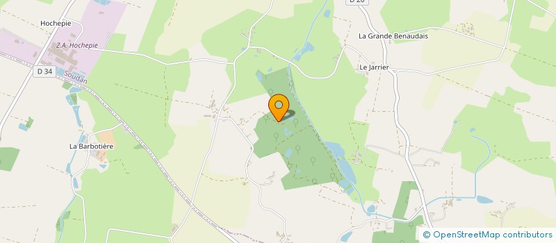 localisation de l'entreprise DU BAS ROUGE  SAINT-AUBIN-DES-CHATEAUX