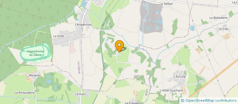 localisation de l'entreprise DU BAS VAY à VAY