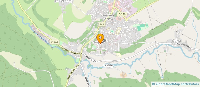 localisation de l'entreprise DU BASSIN NOGENTAIS à NOGENT