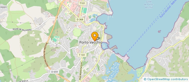 localisation de l'entreprise DU BASTION à PORTO-VECCHIO