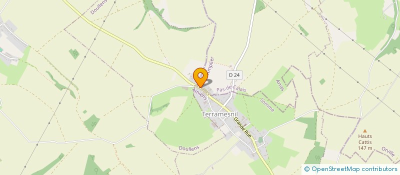 localisation de l'entreprise DU BEAU CHENE  TERRAMESNIL