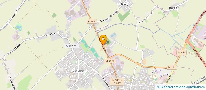 localisation de l'entreprise DU BEAU PUITS  LA BASSEE