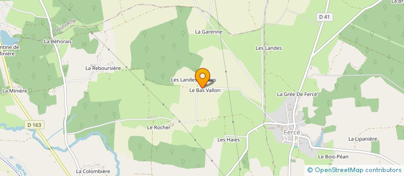 localisation de l'entreprise DU BEAUVALLON à ROUGE