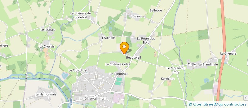 localisation de l'entreprise DU BEL AIR à HERIC