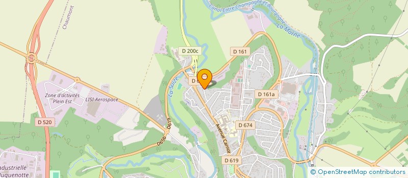 localisation de l'entreprise DU BELIER à CHAUMONT