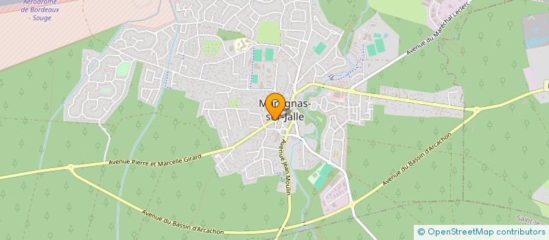 localisation de l'entreprise DU BERCEAU AU VELO MARTIGNAS SUR JALLE  MARTIGNAS-SUR-JALLE