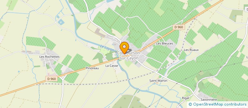 localisation de l'entreprise DU BESSONNEAU à DOUE-EN-ANJOU