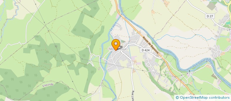 localisation de l'entreprise DU BIALE  MOUMOUR