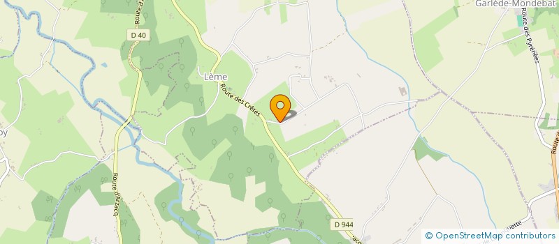 localisation de l'entreprise DU BIELA  LEME