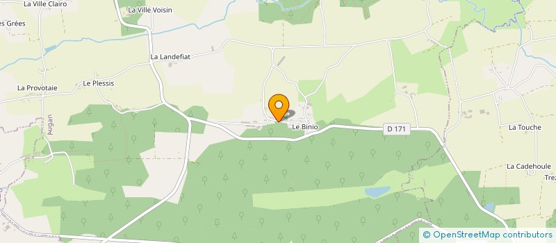 localisation de l'entreprise DU BINIO à AUGAN