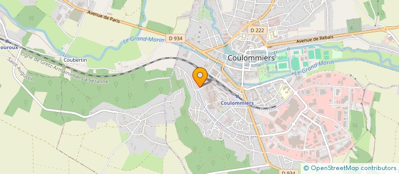 localisation de l'entreprise DU BLE AU PAIN à COULOMMIERS