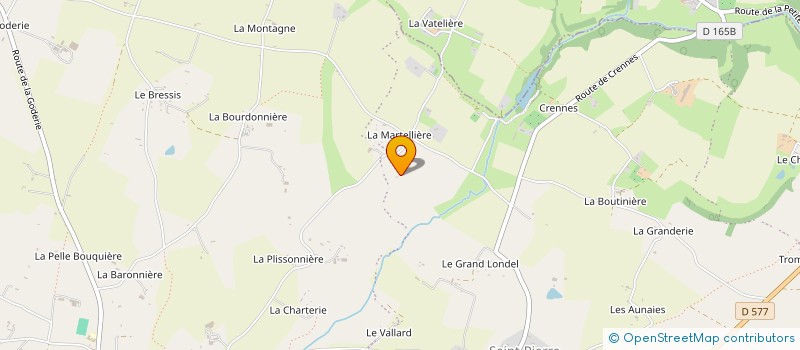 localisation de l'entreprise DU BLE DANS LES FLEURS  SOULEUVRE EN BOCAGE