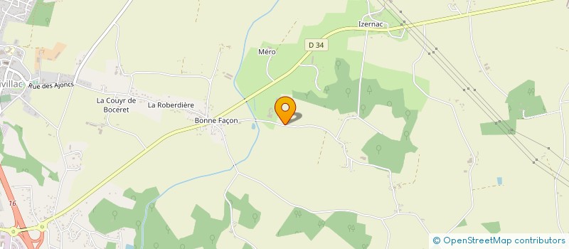 localisation de l'entreprise DU BLE DORE  NIVILLAC