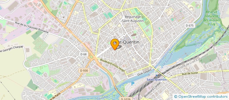 localisation de l'entreprise DU BOCAGE à SAINT-QUENTIN