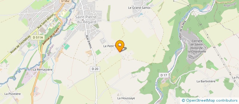 localisation de l'entreprise DU BOCAGE AU SOMMET à SAINT-PIERRE-DU-REGARD