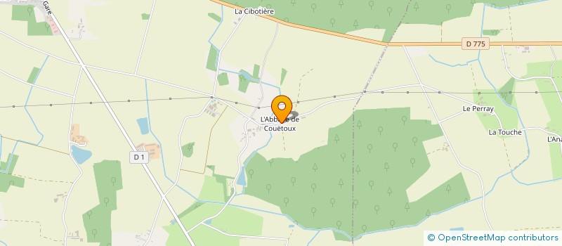 localisation de l'entreprise DU BOIS à SAINT-VINCENT-DES-LANDES
