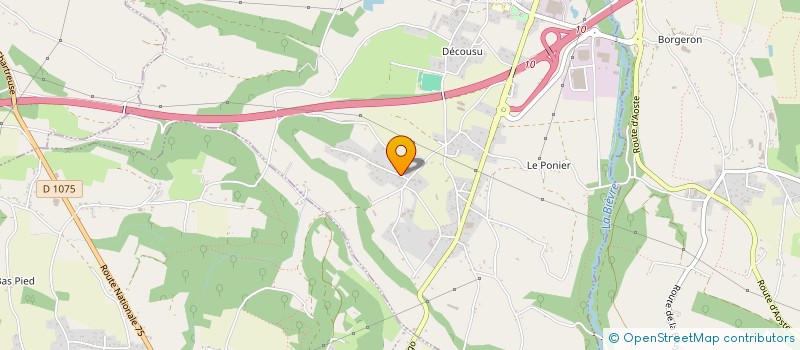 localisation de l'entreprise DU BOIS  CHIMILIN