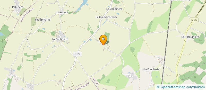 localisation de l'entreprise DU BOIS D'AMOUR  SAINTE-PAZANNE