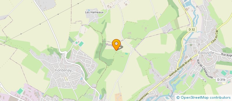 localisation de l'entreprise DU BOIS DES ROCHES  MONTIVILLIERS