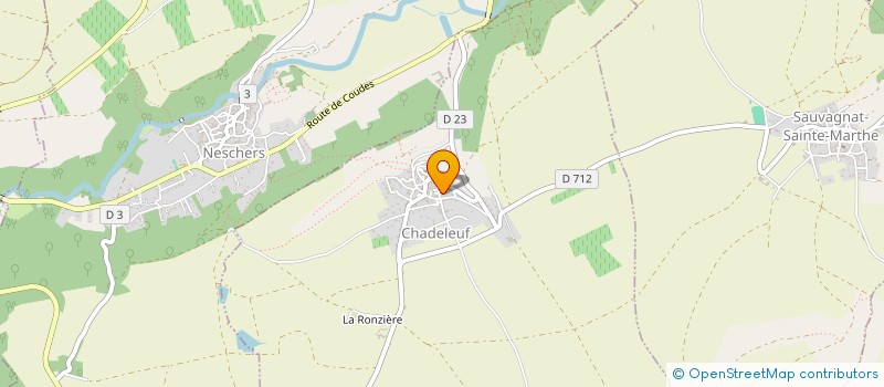 localisation de l'entreprise DU BOIS JOLI à SAINT-DIERY