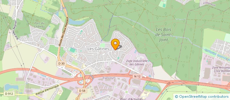 localisation de l'entreprise DU BOIS JOLY  PLAISIR