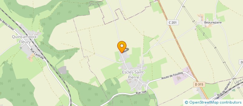 localisation de l'entreprise DU BOLLEAU  ESCLES-SAINT-PIERRE