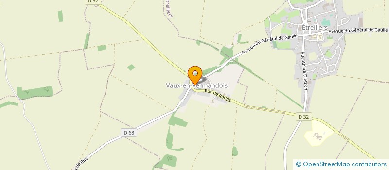 localisation de l'entreprise DU BON AIR  VAUX-EN-VERMANDOIS