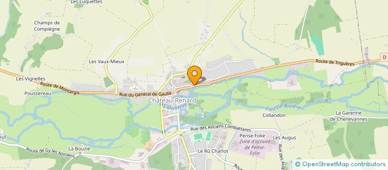 localisation de l'entreprise DU BON DIABLE à CHATEAU-RENARD