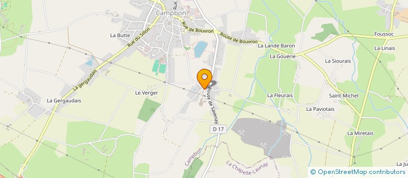 localisation de l'entreprise DU BON ESPOIR à CAMPBON
