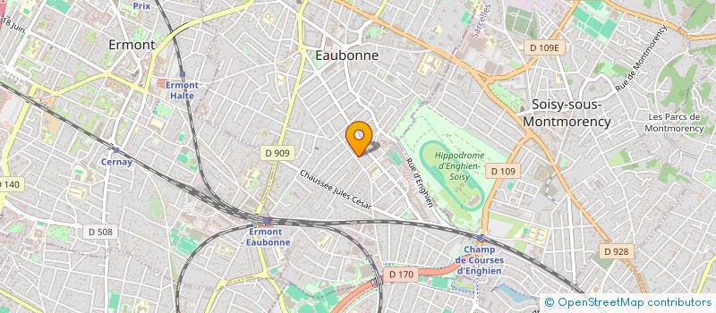 localisation de l'entreprise DU BON MANGER à EAUBONNE