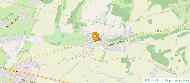 localisation de l'entreprise DU BONHEUR  SAINTE-BARBE