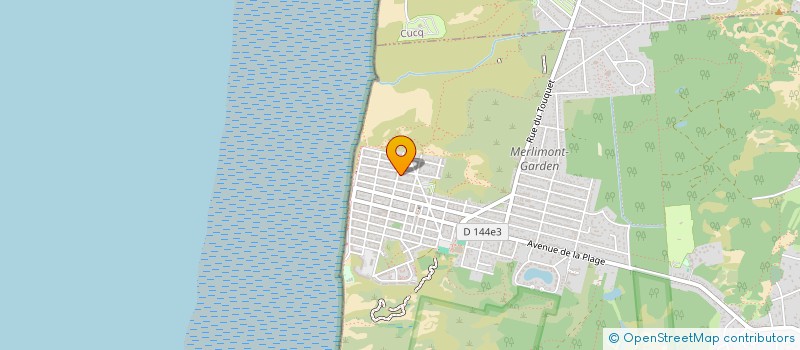 localisation de l'entreprise DU BONHEUR  MERLIMONT