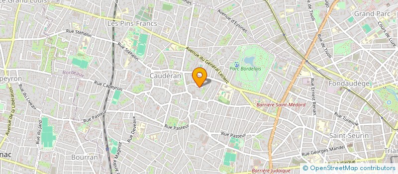 localisation de l'entreprise DU BONHEUR DANS MA MAISON  BORDEAUX