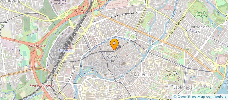 localisation de l'entreprise DU BONHEUR EN BOUTEILLE à STRASBOURG